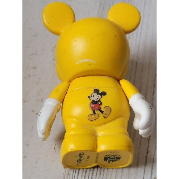 Disney Randy Noble yellow Mickey Mouse toy figure - Picture 4 of 5